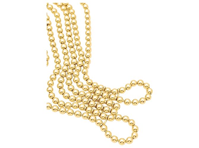 Bracciale Cartier, "Draperie", oro giallo, 6 file. - vista 4
