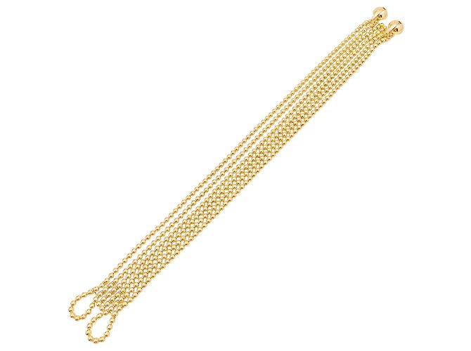 Bracciale Cartier, "Draperie", oro giallo, 6 file. - vista 5