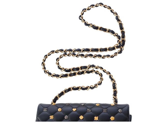 Borsa CHANEL Timeless/Classique in Pelle Nera - 103929 Nero - vista 10