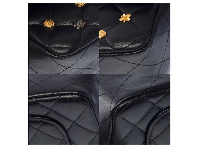 Borsa CHANEL Timeless/Classique in Pelle Nera - 103929 Nero - vista 12