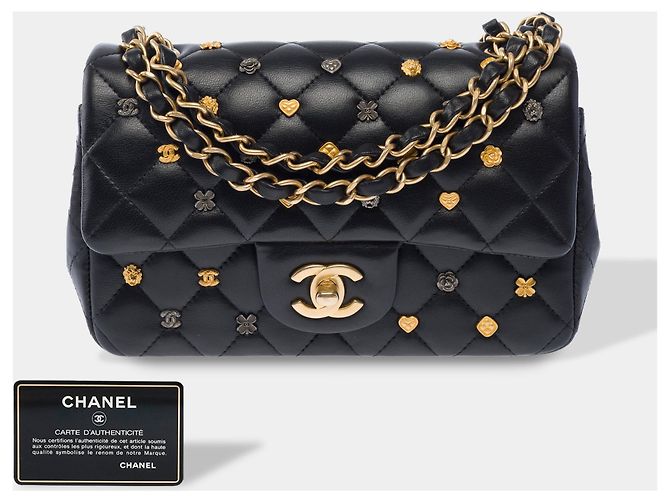 Borsa CHANEL Timeless/Classique in Pelle Nera - 103929 Nero - vista 2