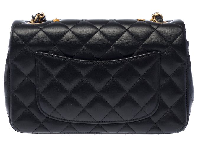 Borsa CHANEL Timeless/Classique in Pelle Nera - 103929 Nero - vista 4