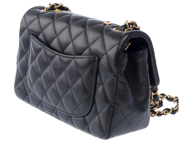 Borsa CHANEL Timeless/Classique in Pelle Nera - 103929 Nero - vista 6