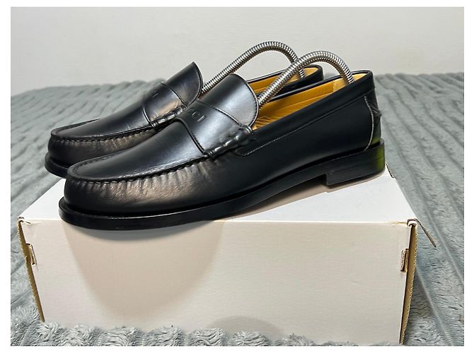 Mocassini Gucci in pelle nera Nero - vista 14