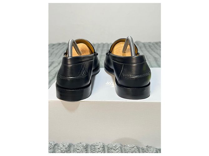 Mocassini Gucci in pelle nera Nero - vista 3
