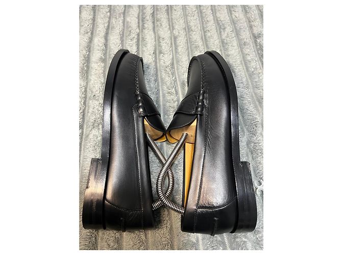 Mocassini Gucci in pelle nera Nero - vista 9