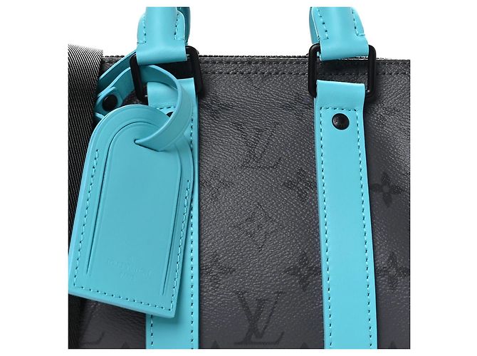 Louis Vuitton Keepall XS Couro Monogram Galaxy Azul Cinza - vista 6