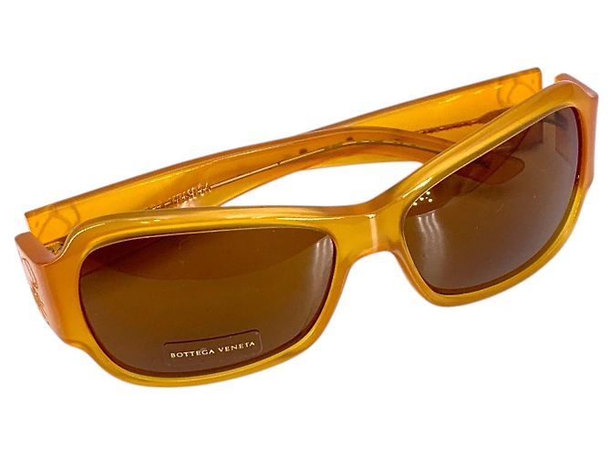 Bottega Veneta Gafas de sol Honey Plastic Butterfly 27/S 57/15 Castaño - vista 2