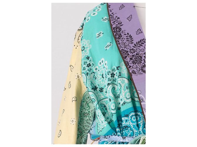 Autre Marque Mehrfarbige Baumwolljacke Mehrfarben - Ansicht 3