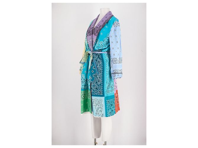 Autre Marque Mehrfarbige Baumwolljacke Mehrfarben - Ansicht 4
