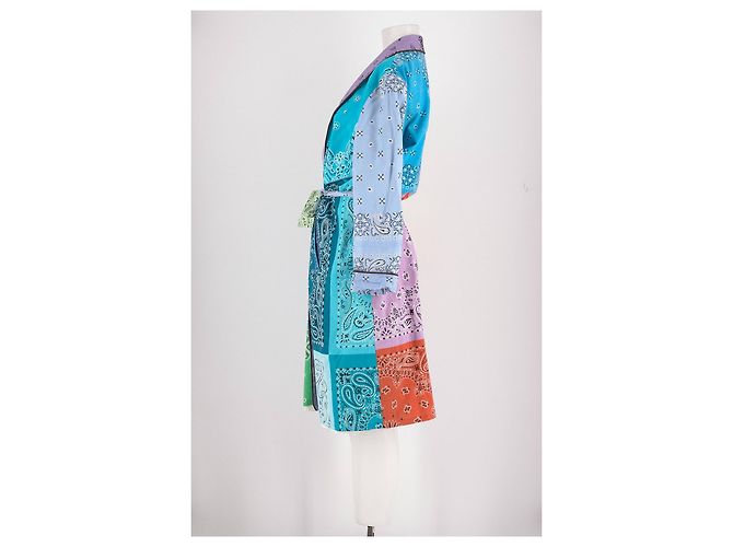 Autre Marque Mehrfarbige Baumwolljacke Mehrfarben - Ansicht 5