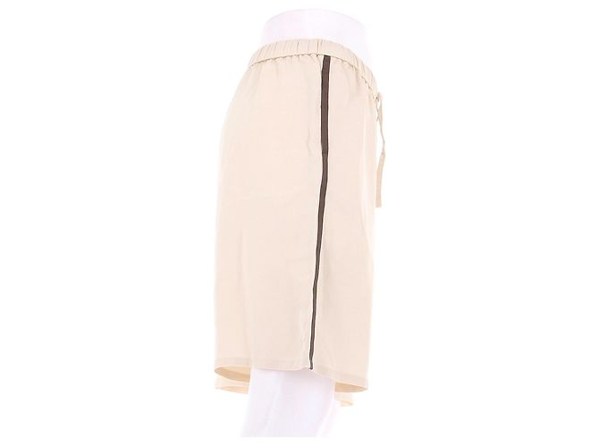 Autre Marque M&S Shorts Creme Viscose Beige - Ansicht 3