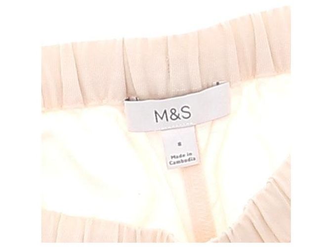 Autre Marque M&S Shorts Creme Viscose Beige - Ansicht 5