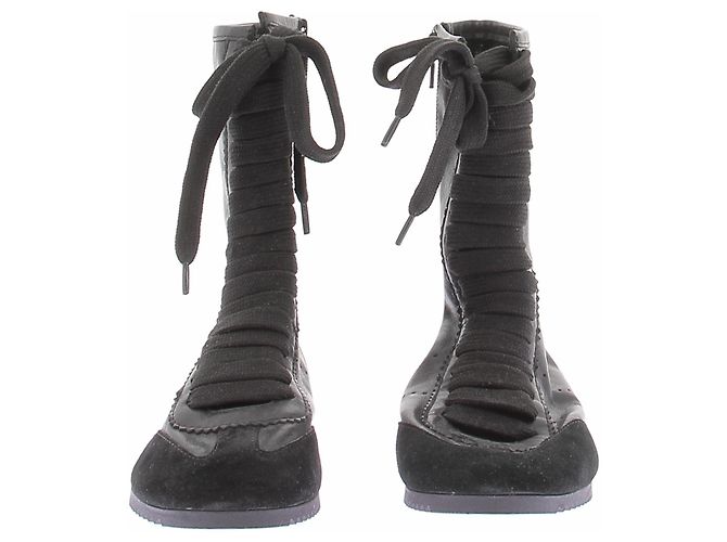 Jonak Baskets hautes à lacets Noir - vue 3