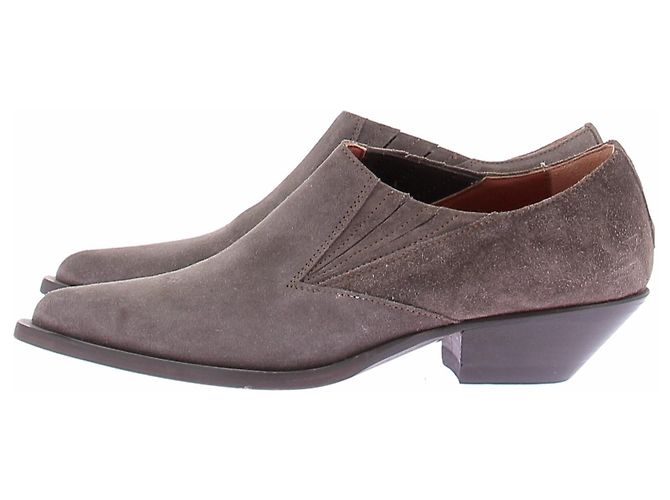 Autre Marque Botas "CHIHUAHUA" de gamuza Gris - vista 2