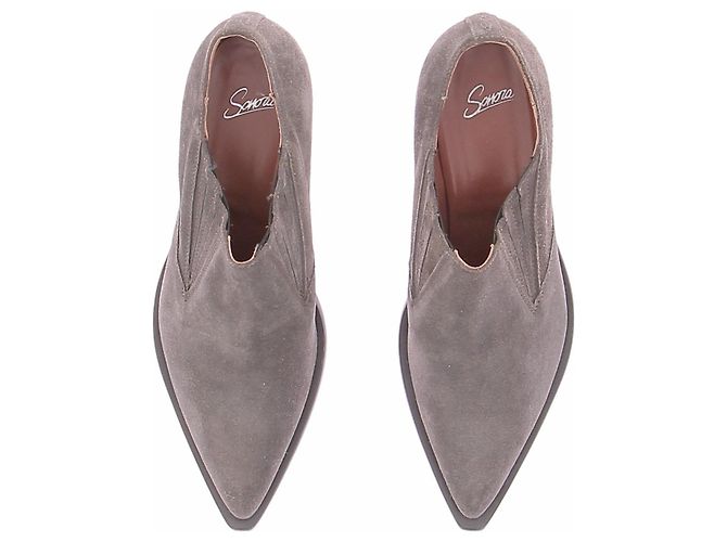 Autre Marque Botas "CHIHUAHUA" de gamuza Gris - vista 4