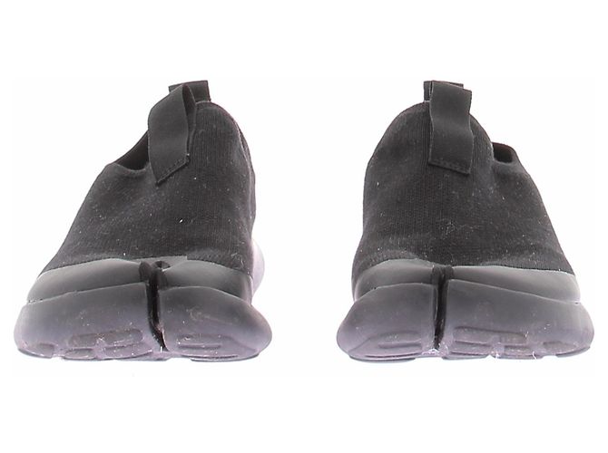 Autre Marque Tabi Sneaker aus schwarzem Stoff - Ansicht 3