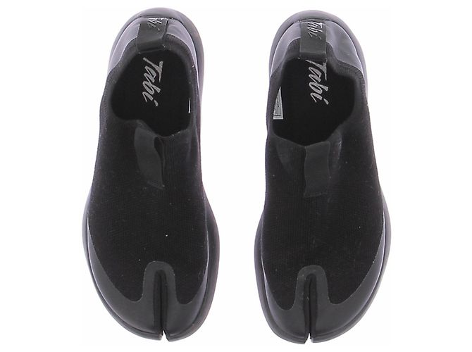 Autre Marque Tabi Sneaker aus schwarzem Stoff - Ansicht 4