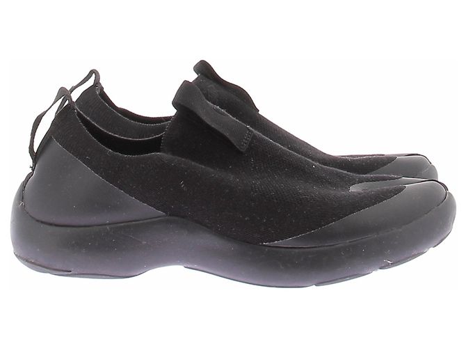 Autre Marque Tabi Sneaker aus schwarzem Stoff - Ansicht 6
