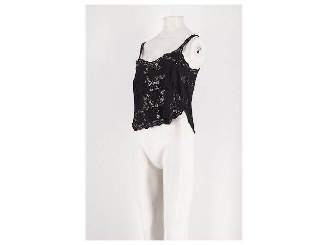 Autre Marque Top reto preto SHINTA - vista 4