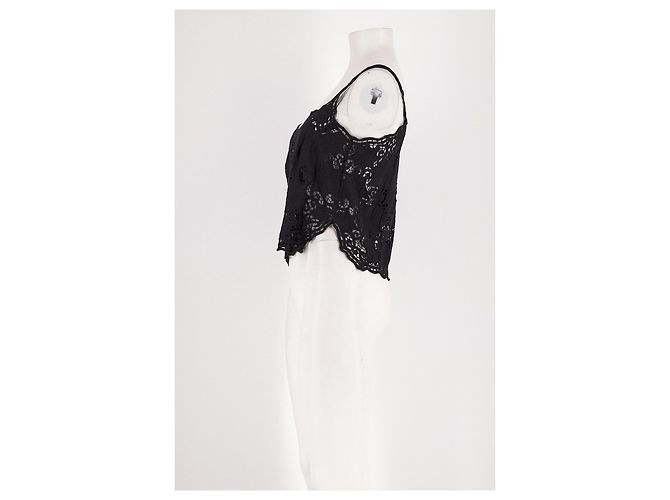 Autre Marque Top reto preto SHINTA - vista 5