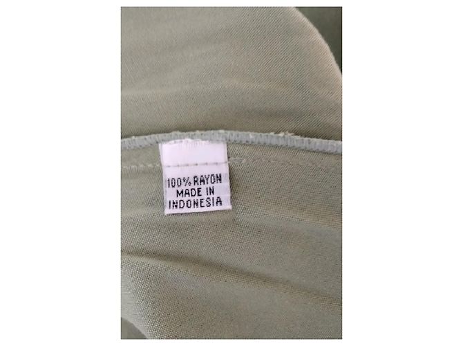 Autre Marque Vestido midi verde SHINTA - vista 8