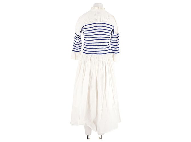 Autre Marque Abito MII in cotone bianco S - vista 6