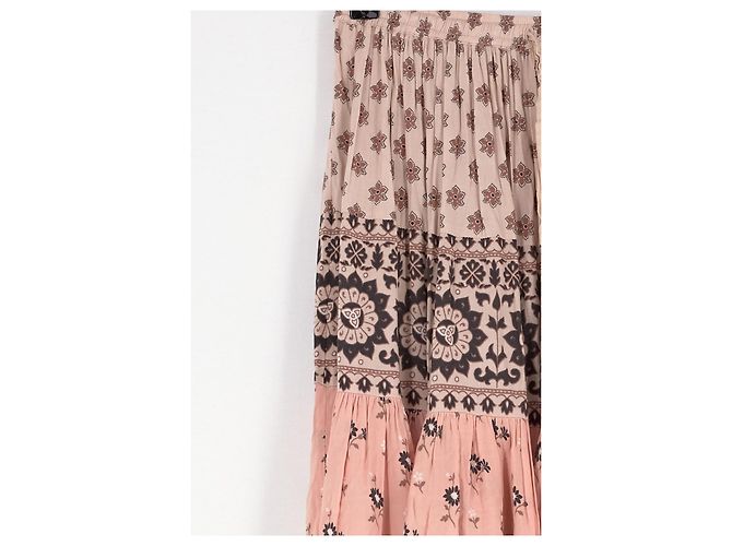 Autre Marque Gonna lunga rosa - vista 3