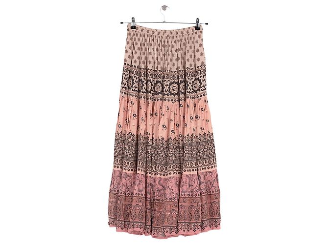 Autre Marque Gonna lunga rosa - vista 4