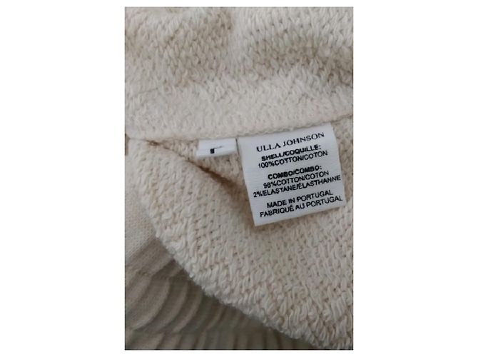 Pantalones de algodón beige Ulla Johnson - vista 6