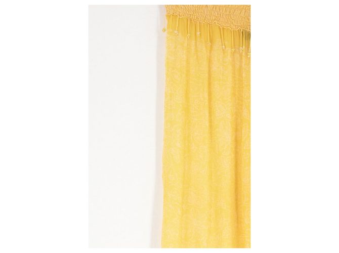 Autre Marque Pantalones de seda amarillos POUPETTE ST BARTH - vista 3