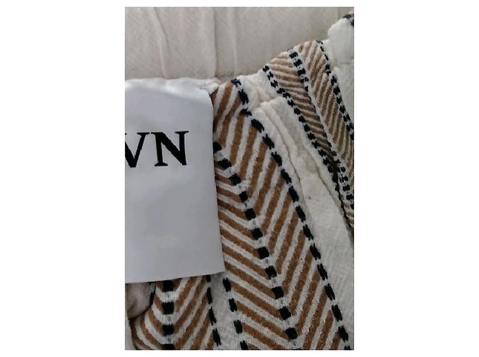 Autre Marque Pantaloni in cotone bianco - vista 5