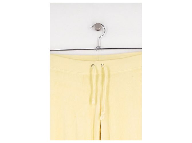Pantalones de algodón amarillos Juicy Couture - vista 2
