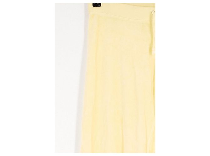 Pantalones de algodón amarillos Juicy Couture - vista 3