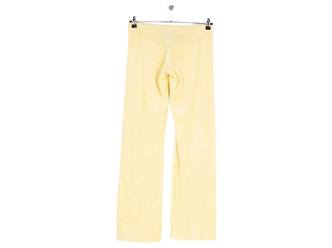 Pantalones de algodón amarillos Juicy Couture - vista 4