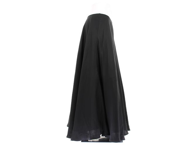 Cult Gaia Gonna maxi nera Cyrene Nero - vista 3