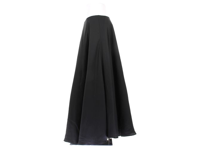 Cult Gaia Gonna maxi nera Cyrene Nero - vista 4