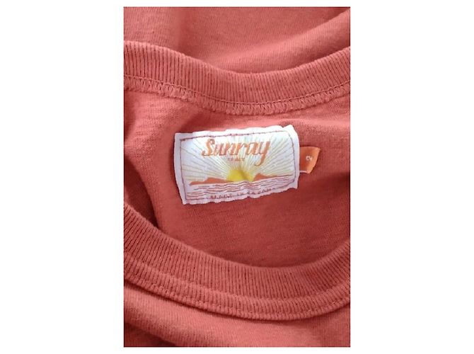Autre Marque SUNRAY Baumwoll-Top in Rot - Ansicht 7