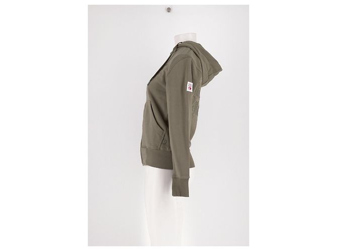 Autre Marque COMPAGNIE DE CALIFORNIE Baumwollweste Khaki - Ansicht 5