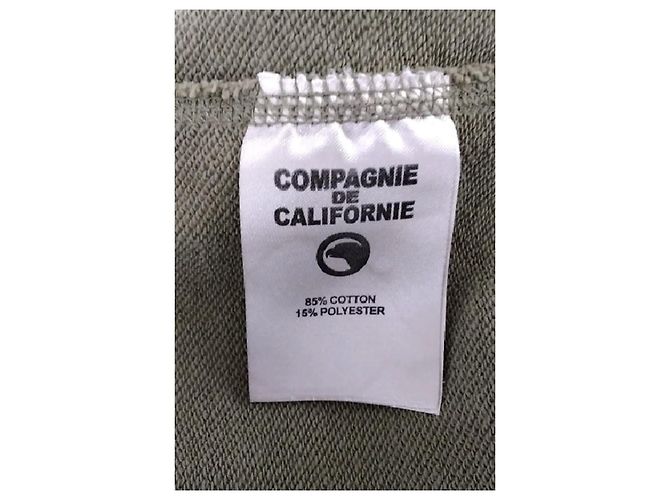 Autre Marque COMPAGNIE DE CALIFORNIE Baumwollweste Khaki - Ansicht 8