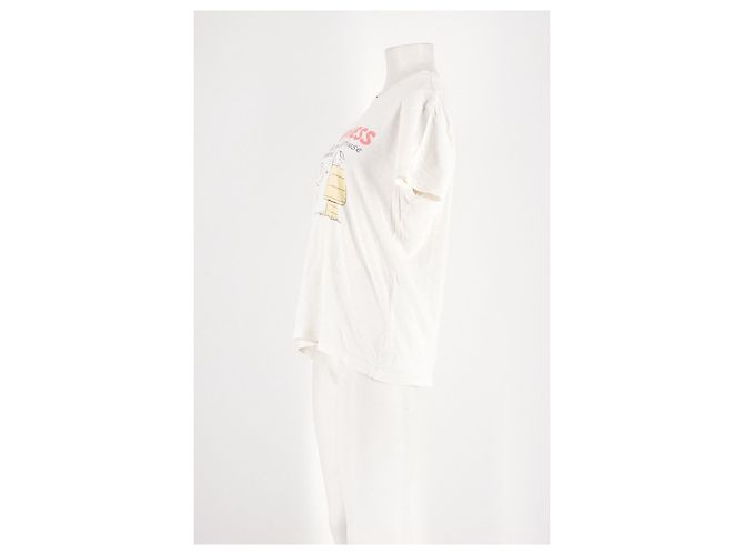 Top in cotone bianco Re/Done - vista 5