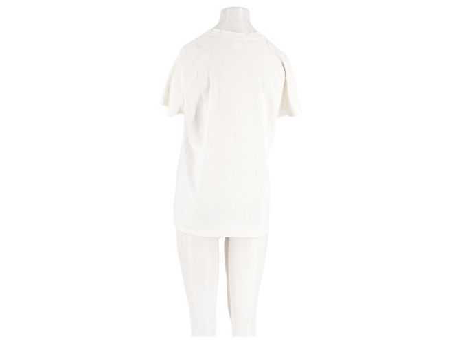 Top in cotone bianco Re/Done - vista 6