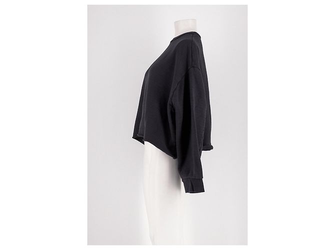 Autre Marque RAEY Schwarzer Baumwollpullover Größe S - Ansicht 5