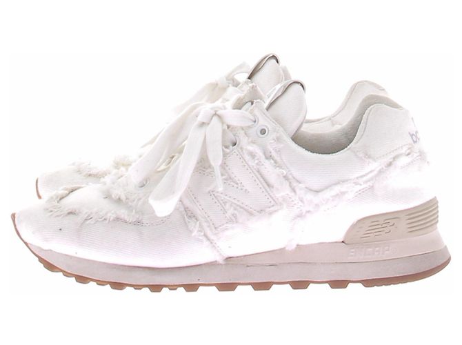 New Balance x Miu Miu Sneaker weiß Leder 38 - Ansicht 2