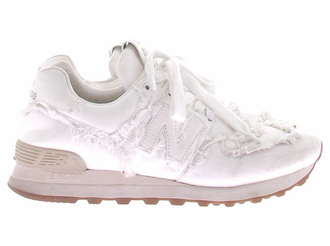 New Balance x Miu Miu Sneaker weiß Leder 38 - Ansicht 6