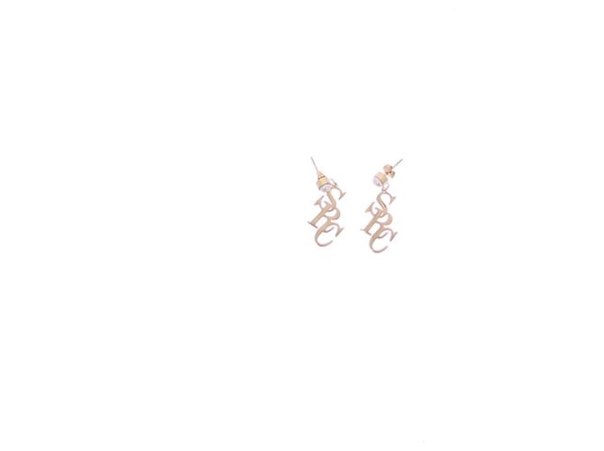 Autre Marque "SRC" Ohrringe Golden - Ansicht 6