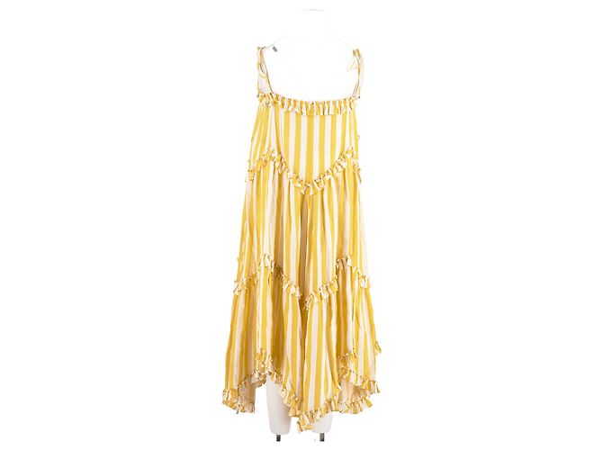 Vestido de lino amarillo Zimmermann - vista 6