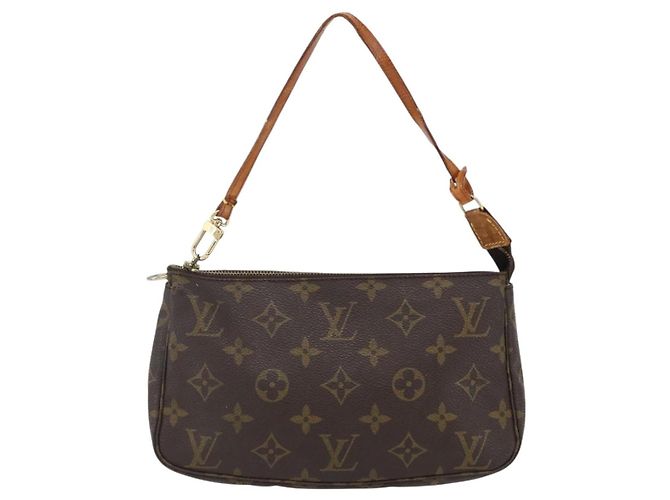 LOUIS VUITTON Monogram Pochette Accessoires Pouch M51980 LV - vista 12