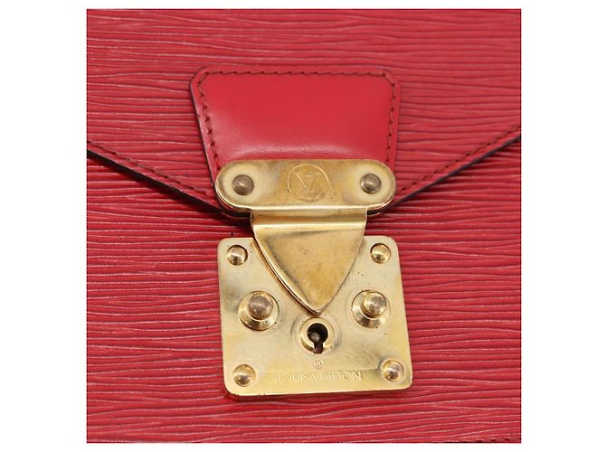 LOUIS VUITTON Epi Monceau 28 Hand Bag Red M40783 LV - vista 19