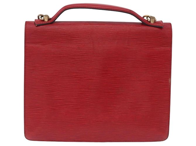 LOUIS VUITTON Epi Monceau 28 Hand Bag Red M40783 LV - vista 2